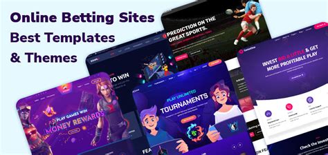 53 Online Betting Website Templates and Themes.